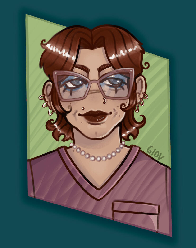 “Self Portrait”, Digital Art, 4 hours