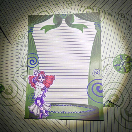 Betty's Double Sided Lined Page